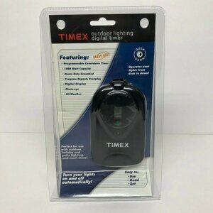 Digital Timer Outdoor Timex Lighting Heavy Duty Programmable Timer 1000 Watt